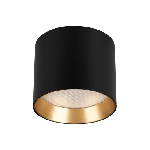 Светильник SP-BISCOTTO-R90-8W Warm3300-MIX (BK-GD, 80 deg, 230V) (Arlight, IP54 Металл, 5 лет)