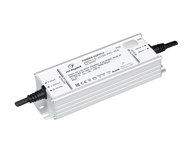 регулируемые 24V [IP65, металл]