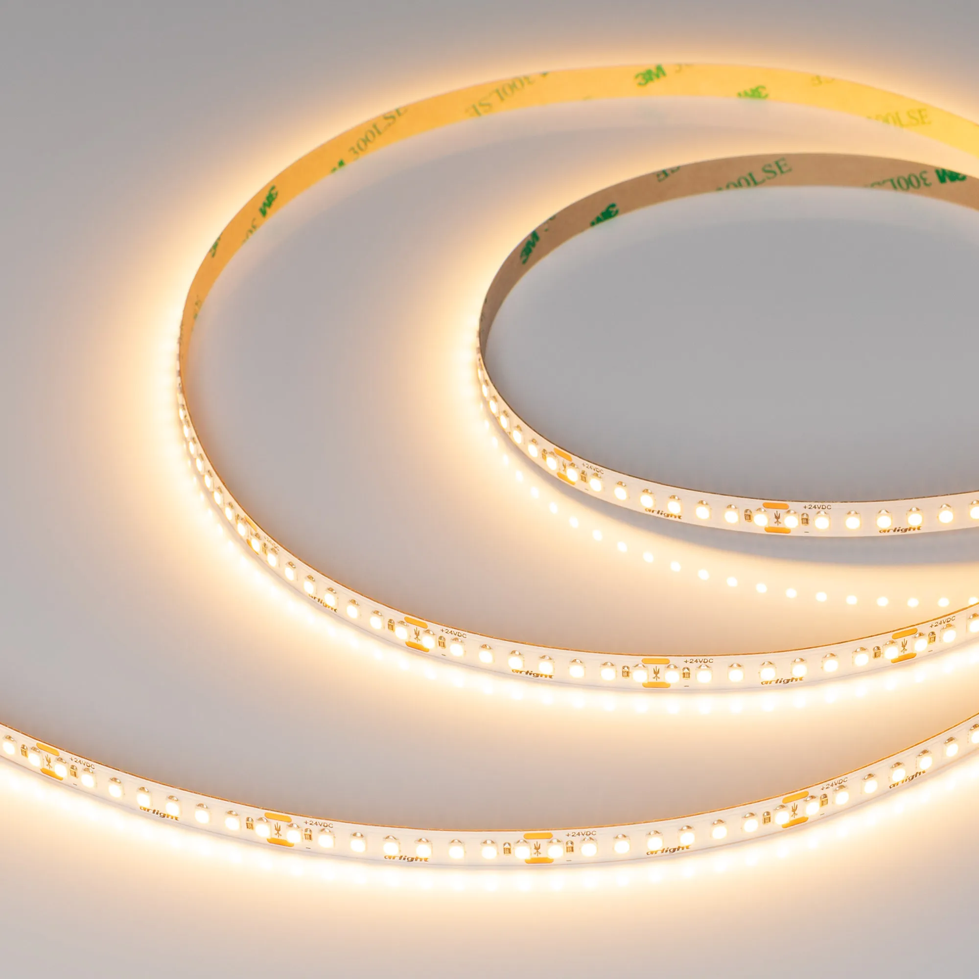 Лента UL-A176-8mm 24V Warm2700 (15 W/m, IP20, 5m) (Arlight, 7 лет) - изображение товара