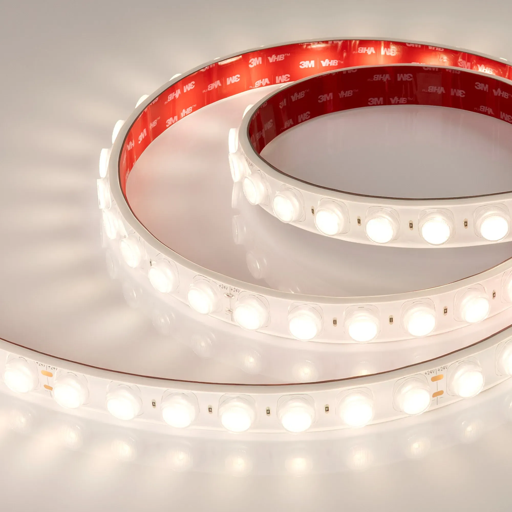 Лента светодиодная герметичная FLT-PS-A42-23mm 24V Warm3000 (21 W/m, IP67, 30deg, 5m) (Arlight, -) - изображение товара