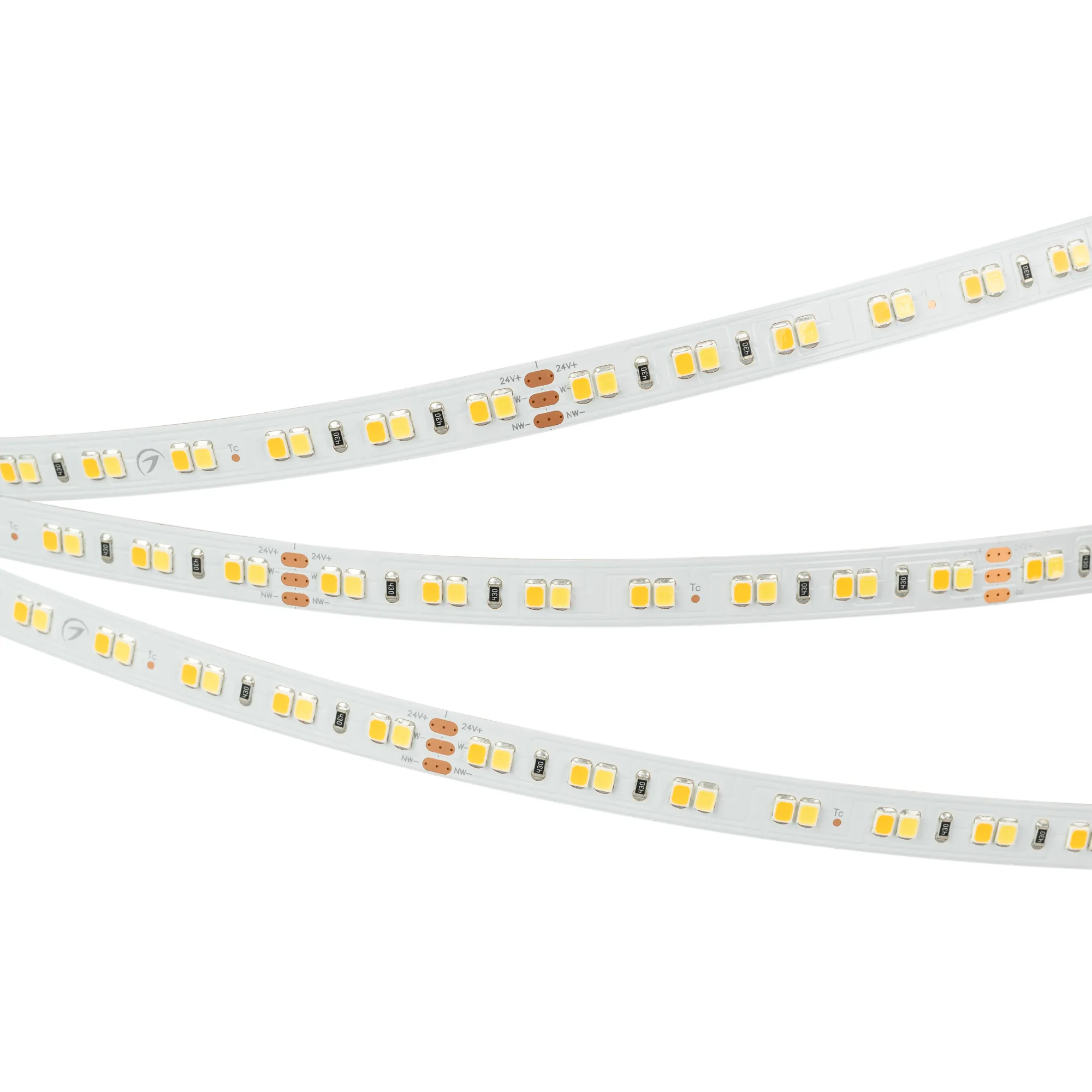 Лента светодиодная RT 2-5000 24V White-MIX 2x (2835, 140 LED/m, LUX) (Arlight, 19.2 Вт/м, IP20) - изображение товара