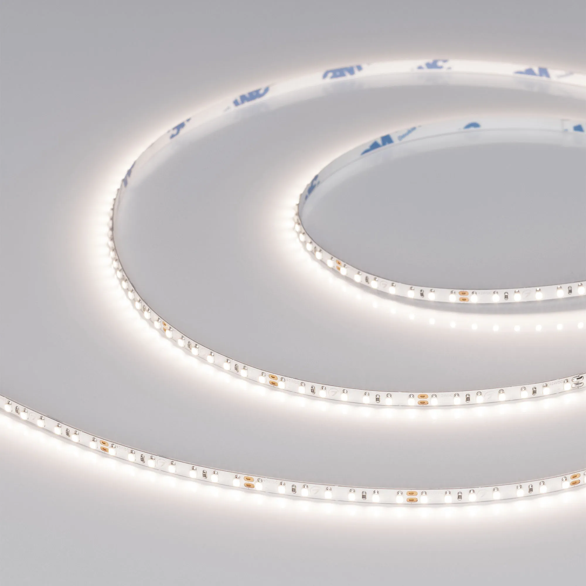 Лента светодиодная MICROLED-M182-4mm 24V Day4000 (10 W/m, IP20, 2216, 5m) (Arlight, узкая) - изображение товара