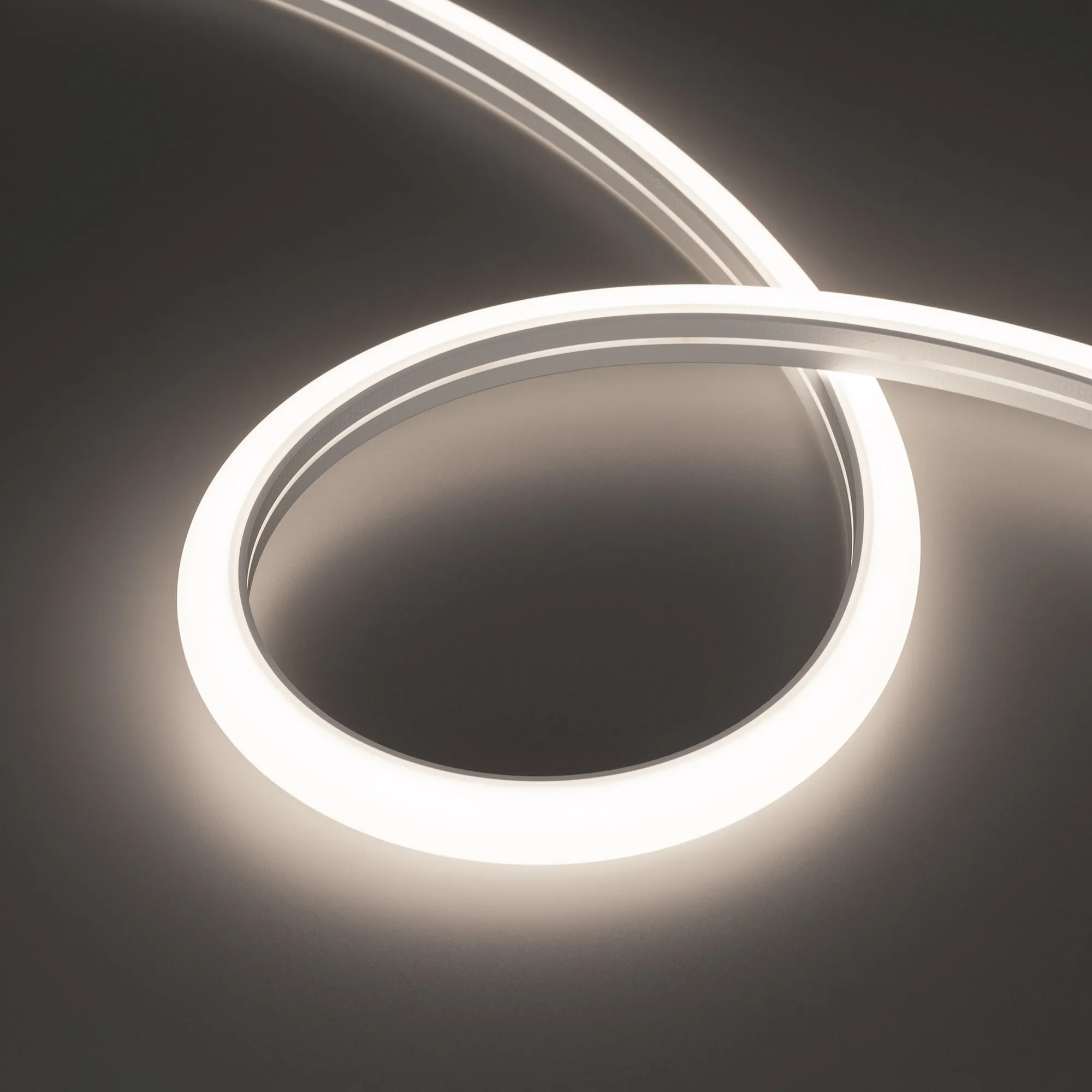 Лента светодиодная герметичная MOONLIGHT-TOP-A140-16x15mm 24V Day5000 (9.6 W/m, IP65, 2835, 5m, wire x1) (Arlight, Вывод вниз, 3 года) - изображение товара